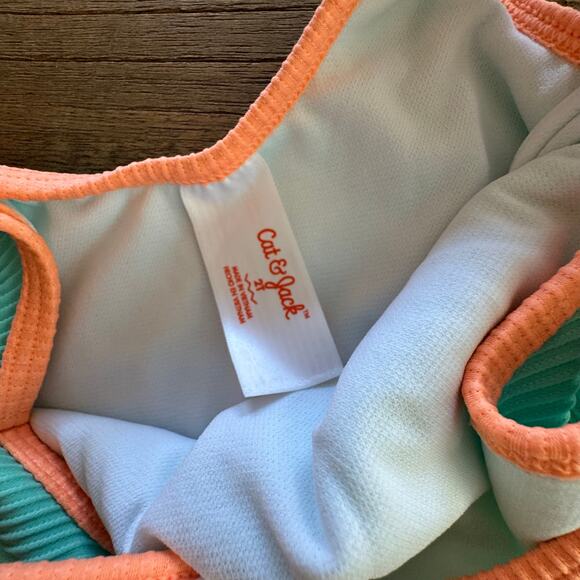 Cat & Jack Toddler Girl Swim Bundle (4) - Size 2T - Picture 4 of 8